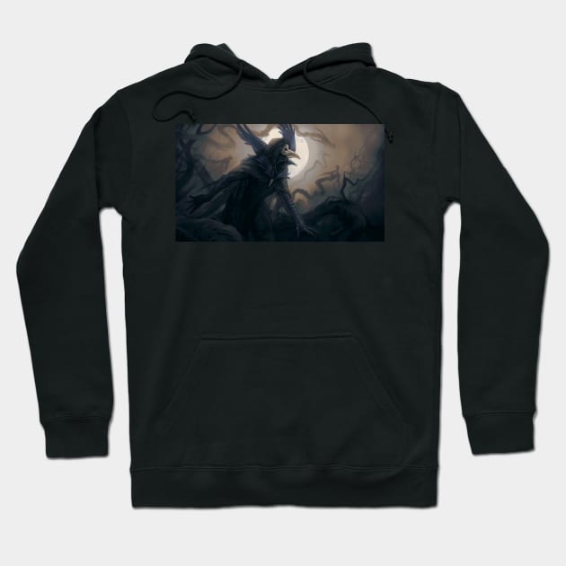 Val on hallows night Hoodie by Cleo Naturin